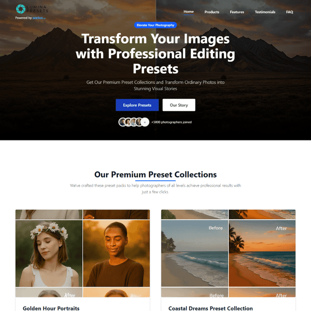 Lumina Presets